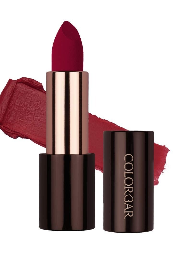 Colorbar Matte Lipcolor, Kinky 3.5 g | Lightweight formulation| Luxurious matte finish| Long-lasting, smudge-proof, and transfer-proof - Image 1